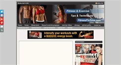 Desktop Screenshot of fitnessfixzone.com