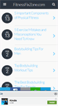 Mobile Screenshot of fitnessfixzone.com